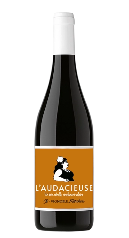 Vin de copains rouge, l'Audacieuse