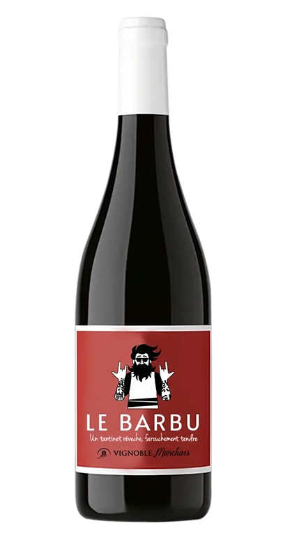 Vin de copains rouge, le Barbu